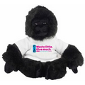 11" Gorilla with t-shirt and full color imprint